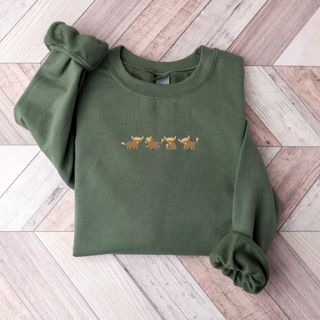 Highland Cow Crewneck