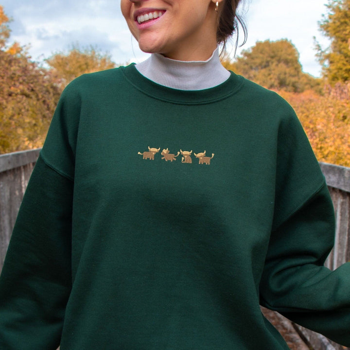 Highland Cow Crewneck