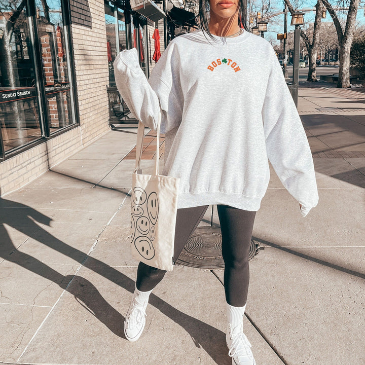 Boston Babe Crewneck
