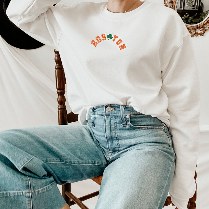Boston Babe Crewneck